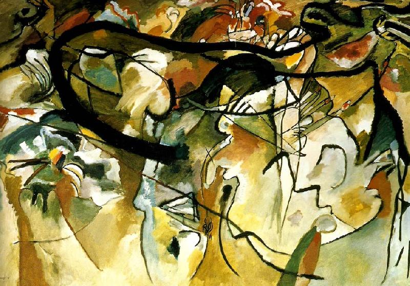 Wassily Kandinsky composition v.
